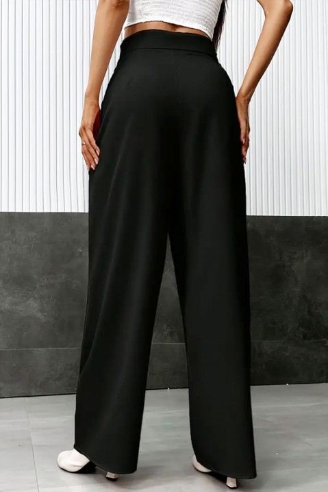 Dámské kalhoty LORDANSA BLACK, Barva: černá, IVET.EU - Stylové oblečení