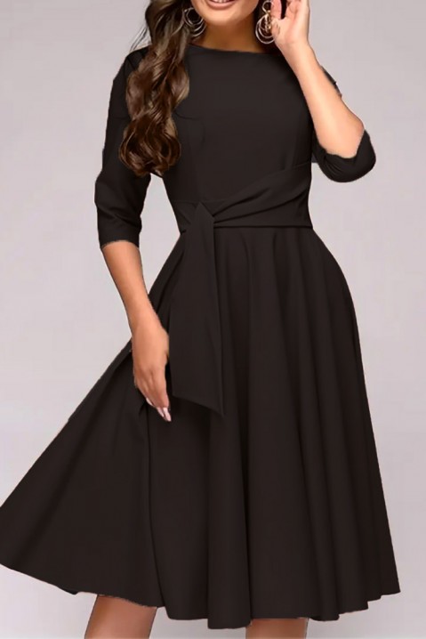 Šaty RUMINFA BLACK, Farba: čierna, IVET.EU - Štýlové oblečenie