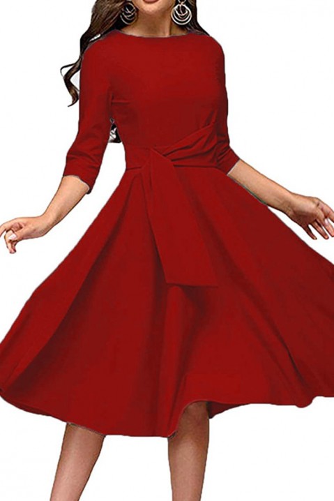 Šaty RUMINFA RED, Farba: červená, IVET.EU - Štýlové oblečenie