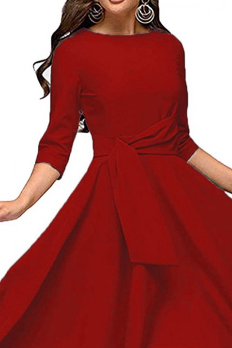 Šaty RUMINFA RED, Farba: červená, IVET.EU - Štýlové oblečenie