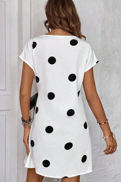 Φόρεμα TOKSARA WHITE, Χρώμα: άσπρο, IVET.EU - Εκπτώσεις έως -80%