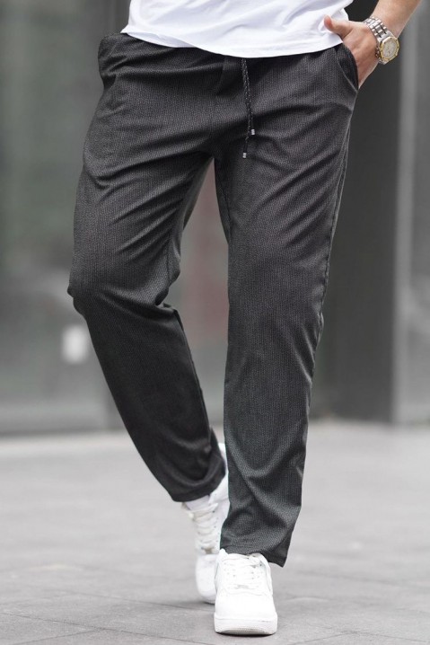 Pánské kalhoty REKERDO GRAFIT, Barva: šedá, IVET.EU - Stylové oblečení