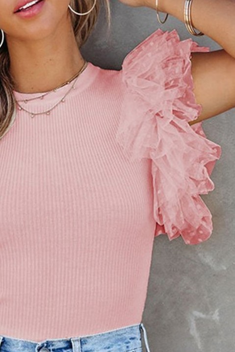 Dámské triko BEATILFA PINK, Barva: ružová, IVET.EU - Stylové oblečení