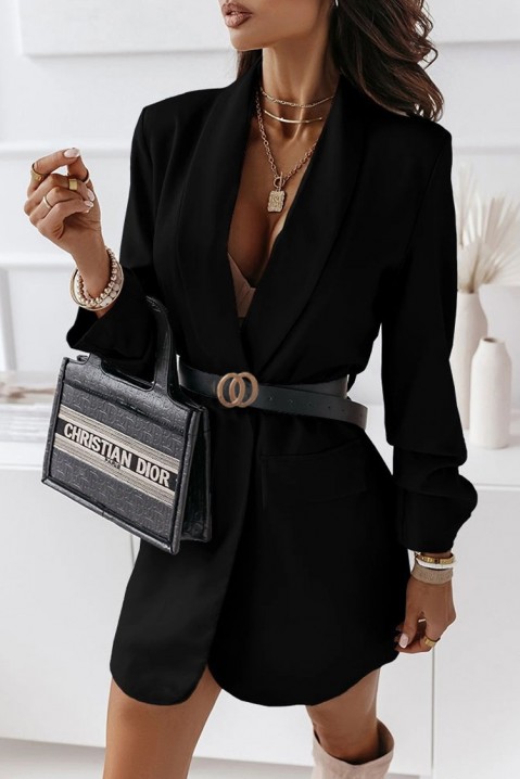 Blejzrové šaty BALTERDA BLACK, Barva: černá, IVET.EU - Stylové oblečení