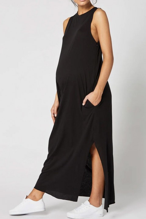 Těhotenské šaty MILTEDA, Barva: černá, IVET.EU - Stylové oblečení