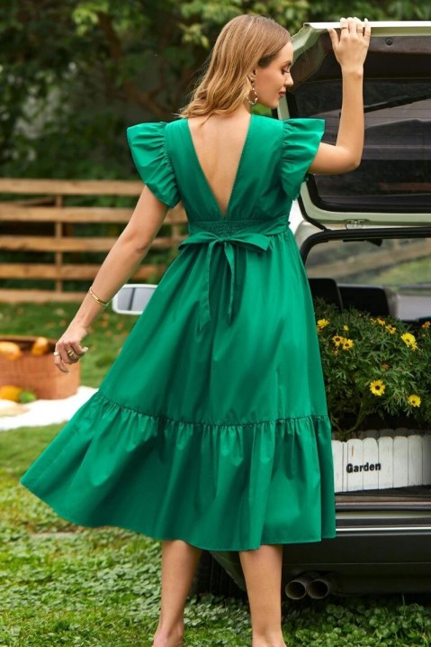 Šaty BENTIDA, Farba: zelená, IVET.EU - Štýlové oblečenie