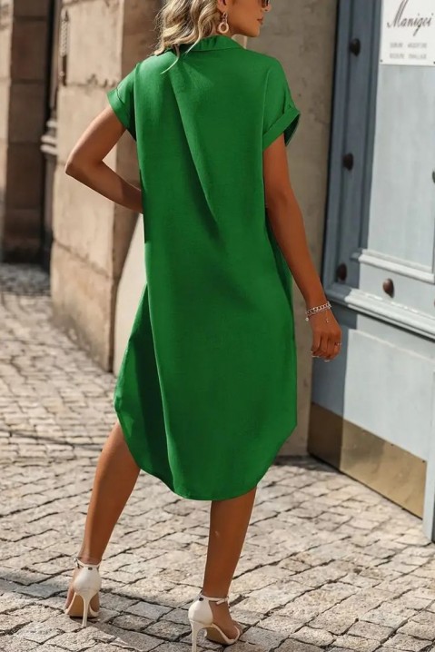 Šaty TREANA, Barva: zelená, IVET.EU - Stylové oblečení