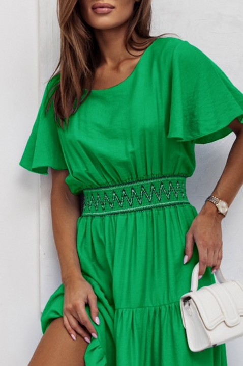 Šaty DELISELA GREEN, Farba: zelená, IVET.EU - Štýlové oblečenie