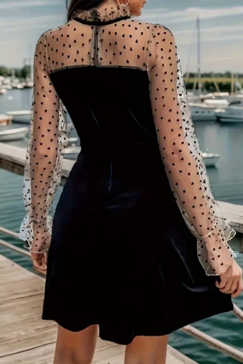Φόρεμα FINOLPERA, Χρώμα: μαύρο, IVET.EU - Εκπτώσεις έως -80%