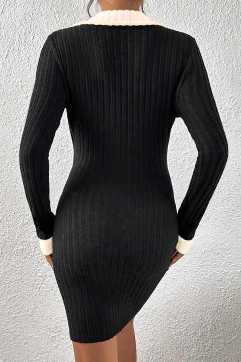 Šaty KOMELSA, Barva: černá, IVET.EU - Stylové oblečení