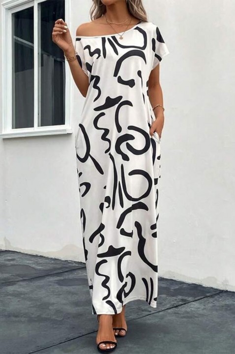 Šaty BLIDERFA, Barva: bíločerná, IVET.EU - Stylové oblečení