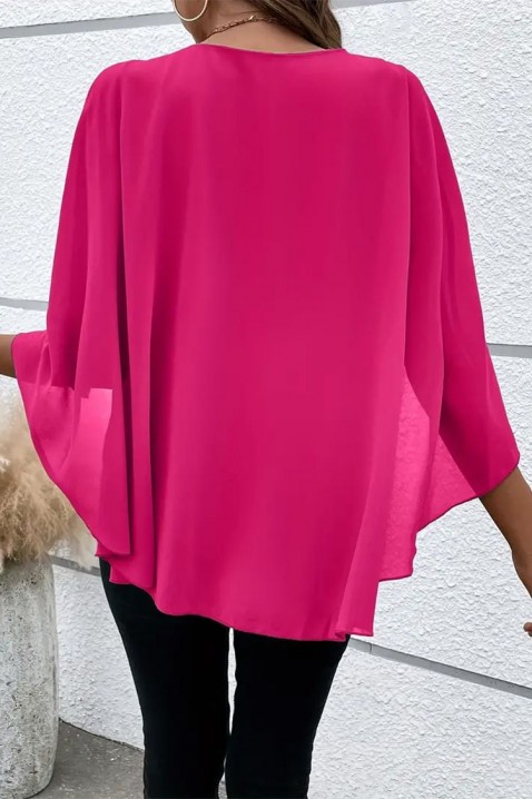 Γυναικεία μπλούζα ELDENTA FUCHSIA, Χρώμα: φούξια, IVET.EU - Εκπτώσεις έως -80%