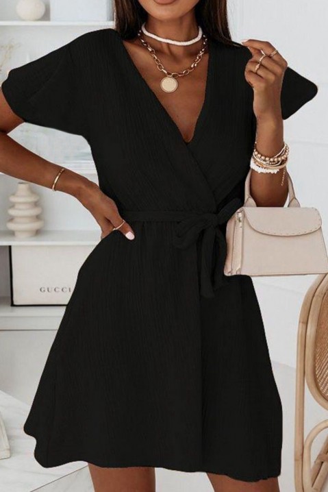 Šaty LORSETA BLACK, Barva: černá, IVET.EU - Stylové oblečení