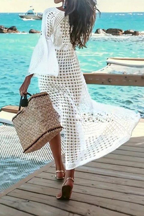 Plážové šaty HIPERLA, Farba: biela, IVET.EU - Štýlové oblečenie