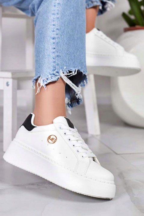 Γυναικεία παπούτσια DEVENTA WHITE, Χρώμα: άσπρο, IVET.EU - Εκπτώσεις έως -80%