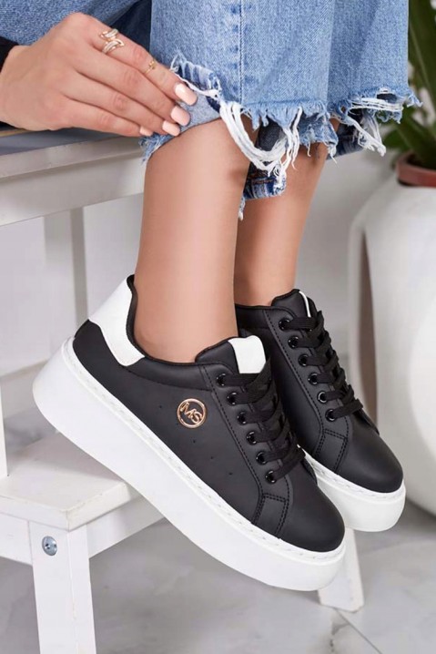 Γυναικεία παπούτσια DEVENTA BLACK, Χρώμα: μαύρο, IVET.EU - Εκπτώσεις έως -80%