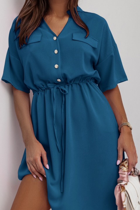 Šaty BLENIRFA BLUE, Farba: svetlomodrá, IVET.EU - Štýlové oblečenie