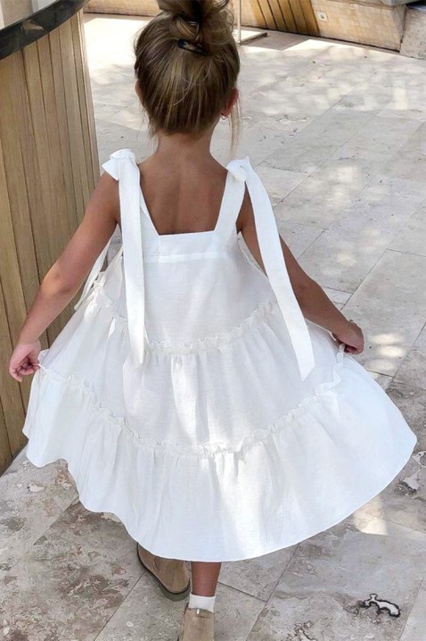 Šaty SONSILDA WHITE, Farba: biela, IVET.EU - Štýlové oblečenie