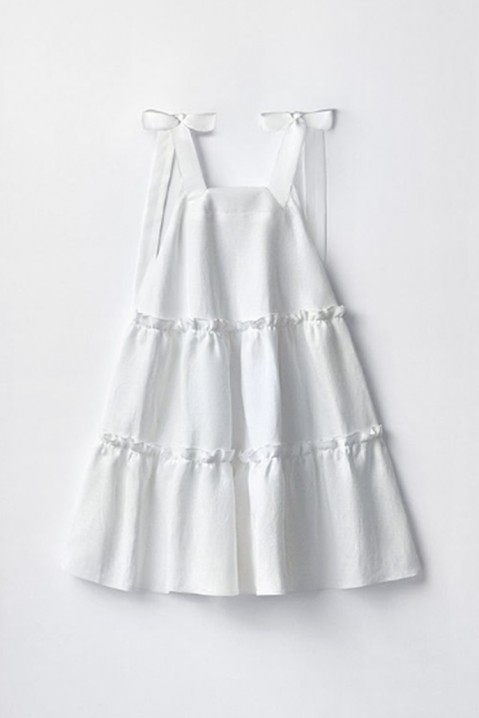 Šaty SONSILDA WHITE, Barva: bílá, IVET.EU - Stylové oblečení
