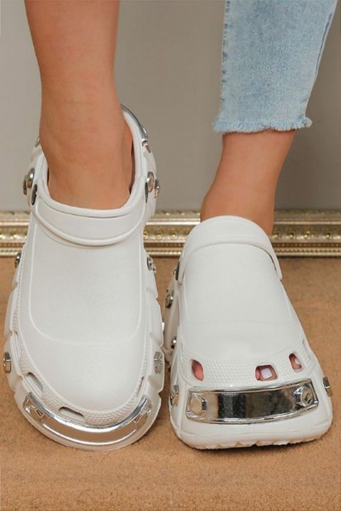 Dámské pantofle LANTESA WHITE, Barva: bílá, IVET.EU - Stylové oblečení
