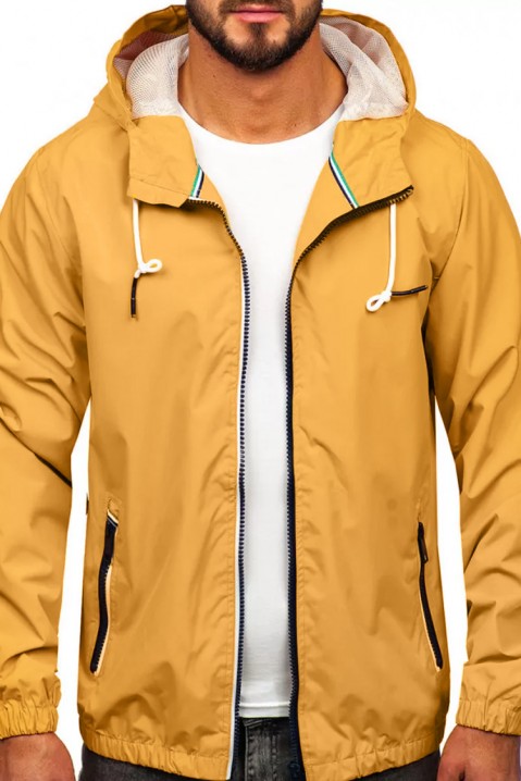 Pánska bunda BOMBERDI YELLOW, Farba: žltá, IVET.EU - Štýlové oblečenie