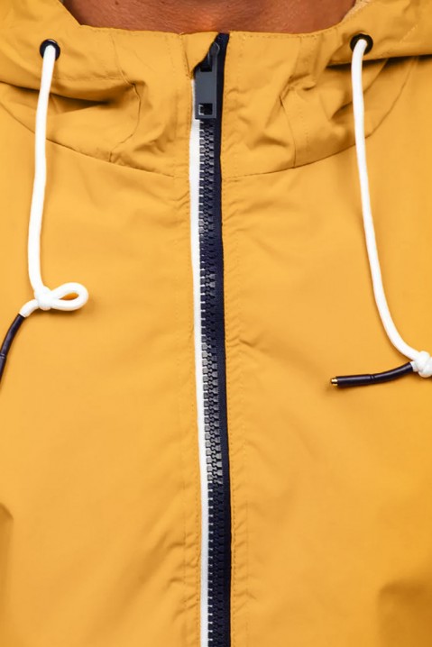 Pánská bunda BOMBERDI YELLOW, Barva: žlutá, IVET.EU - Stylové oblečení