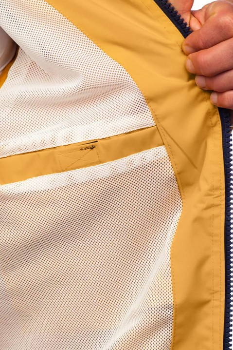 Pánska bunda BOMBERDI YELLOW, Farba: žltá, IVET.EU - Štýlové oblečenie