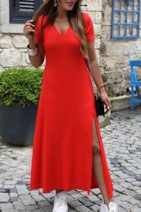 Šaty REALFEDA RED, Farba: červená, IVET.EU - Štýlové oblečenie