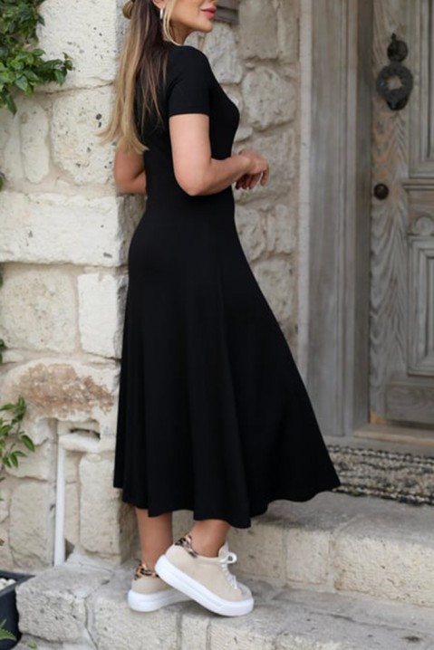 Šaty REALFEDA BLACK, Barva: černá, IVET.EU - Stylové oblečení