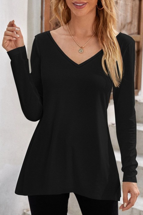 Γυναικεία μπλούζα MOLINSA BLACK, Χρώμα: μαύρο, IVET.EU - Εκπτώσεις έως -80%