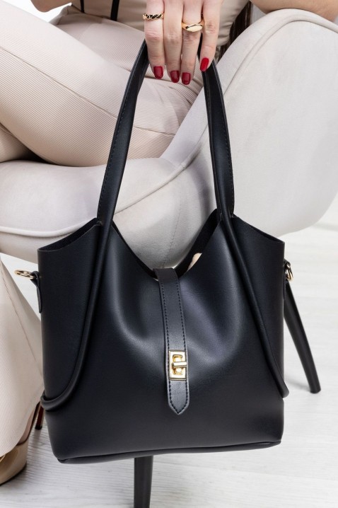Γυναικεία τσάντα BOLDINA BLACK, Χρώμα: μαύρο, IVET.EU - Εκπτώσεις έως -80%