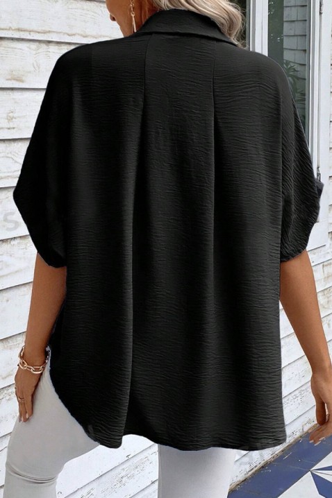 Dámská košile DOLTERA BLACK, Barva: černá, IVET.EU - Stylové oblečení