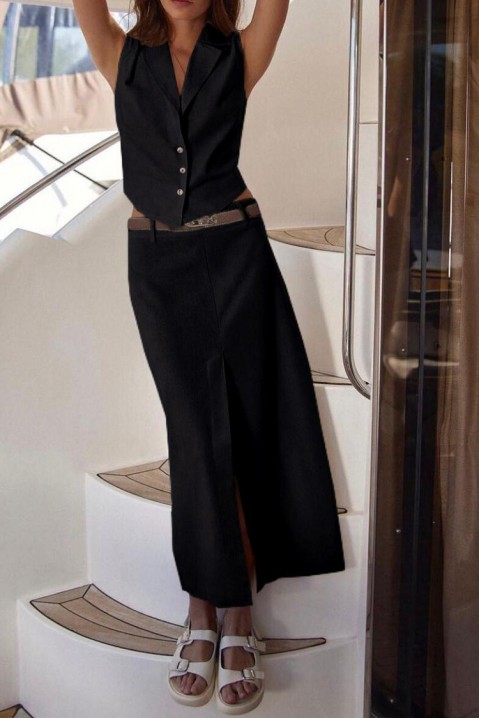 Dámský komplet JETIROMA BLACK, Barva: černá, IVET.EU - Stylové oblečení