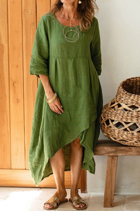 Šaty FLOMEASA GREEN, Farba: zelená, IVET.EU - Štýlové oblečenie