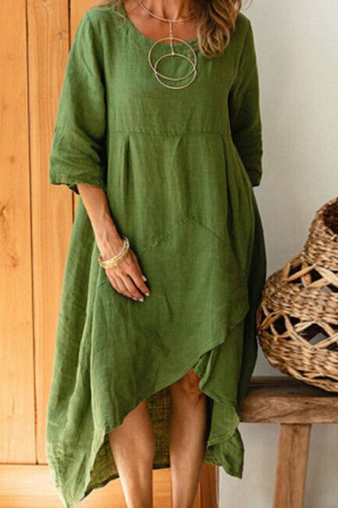 Šaty FLOMEASA GREEN, Barva: zelená, IVET.EU - Stylové oblečení