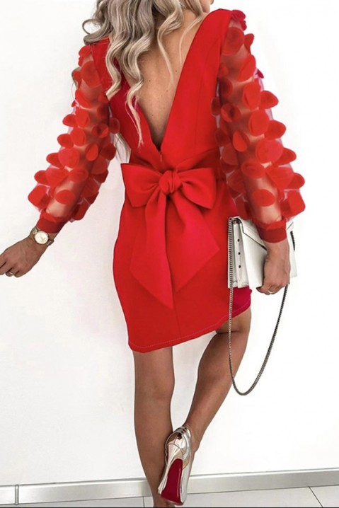 Φόρεμα PIESELMA, Χρώμα: κόκκινο, IVET.EU - Εκπτώσεις έως -80%