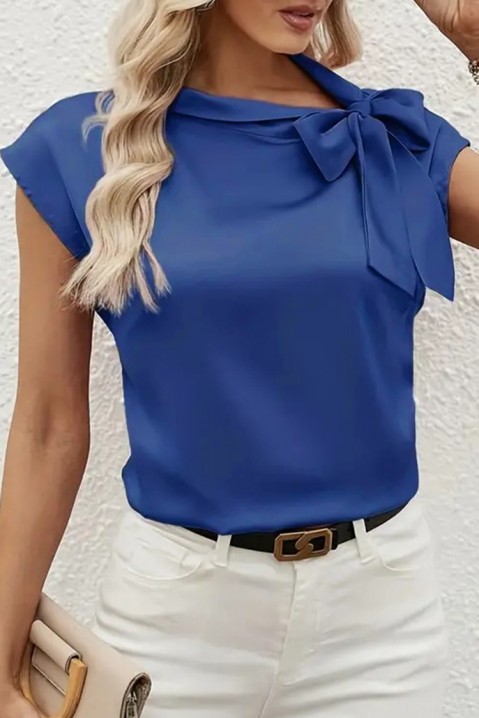 Γυναικείο μπλουζάκι ROLTINDA BLUE, Χρώμα: μπλε, IVET.EU - Εκπτώσεις έως -80%
