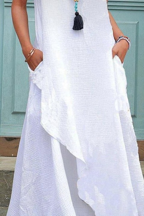 Šaty ZARMEONA, Farba: biela, IVET.EU - Štýlové oblečenie