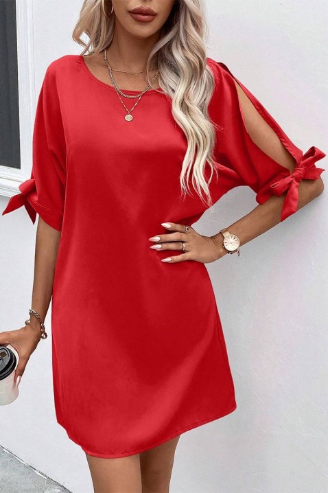 Φόρεμα BENDIDA RED, Χρώμα: κόκκινο, IVET.EU - Εκπτώσεις έως -80%