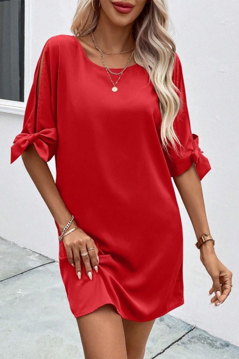 Φόρεμα BENDIDA RED, Χρώμα: κόκκινο, IVET.EU - Εκπτώσεις έως -80%