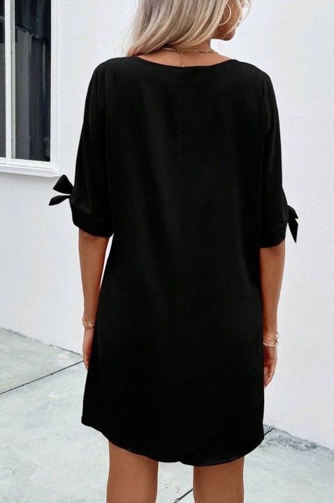 Φόρεμα BENDIDA BLACK, Χρώμα: μαύρο, IVET.EU - Εκπτώσεις έως -80%