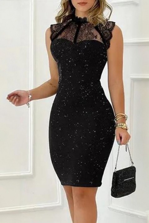 Φόρεμα FENSIMA, Χρώμα: μαύρο, IVET.EU - Εκπτώσεις έως -80%