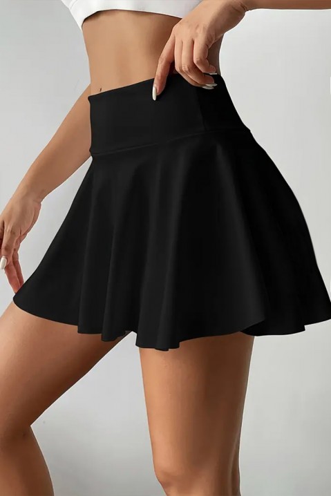 Kalhotová sukně GEROLSA BLACK, Barva: černá, IVET.EU - Stylové oblečení