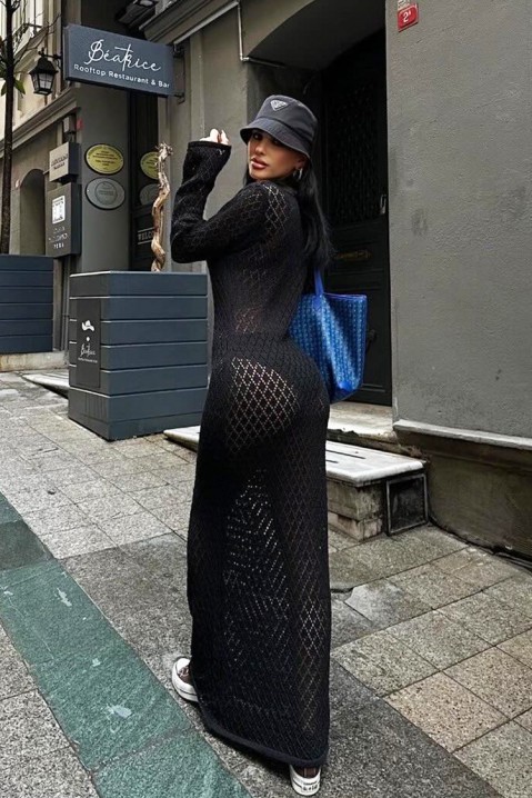 Φόρεμα ZOILMEDA BLACK, Χρώμα: μαύρο, IVET.EU - Εκπτώσεις έως -80%