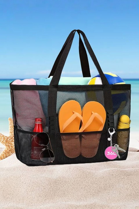Plážová taška ELEGADA, Barva: černá, IVET.EU - Stylové oblečení