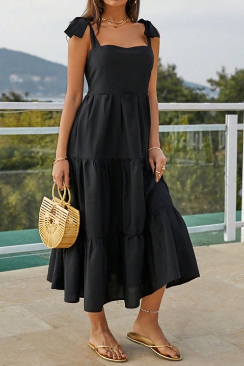Šaty VERETINA, Farba: čierna, IVET.EU - Štýlové oblečenie