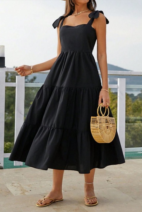 Šaty VERETINA, Barva: černá, IVET.EU - Stylové oblečení