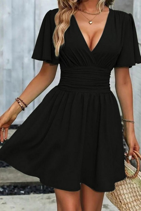 Šaty ZEMOLFA BLACK, Barva: černá, IVET.EU - Stylové oblečení