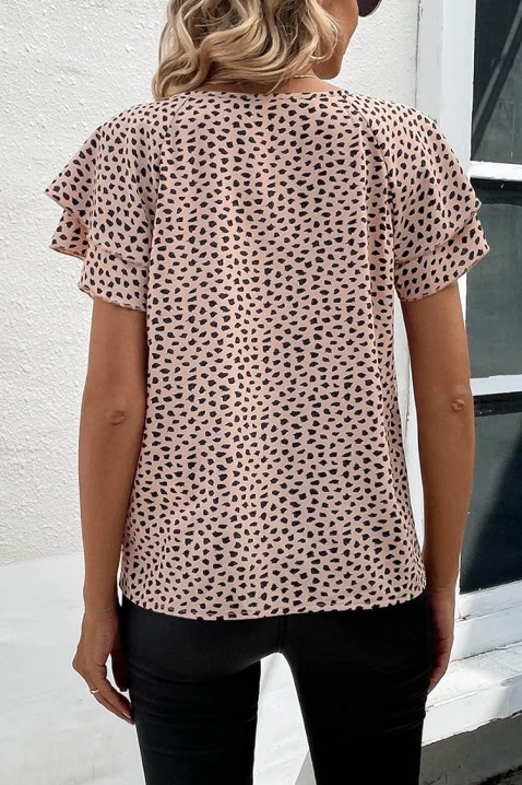 Γυναικεία μπλούζα LIPEALDA PUDRA, Χρώμα: πούδρα, IVET.EU - Εκπτώσεις έως -80%