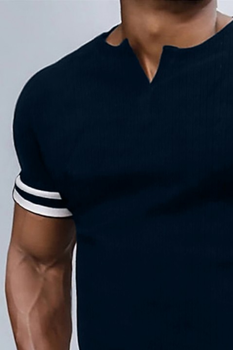 Ανδρικό μπλουζάκι ROBERNI NAVY, Χρώμα: σκούρο μπλε, IVET.EU - Εκπτώσεις έως -80%